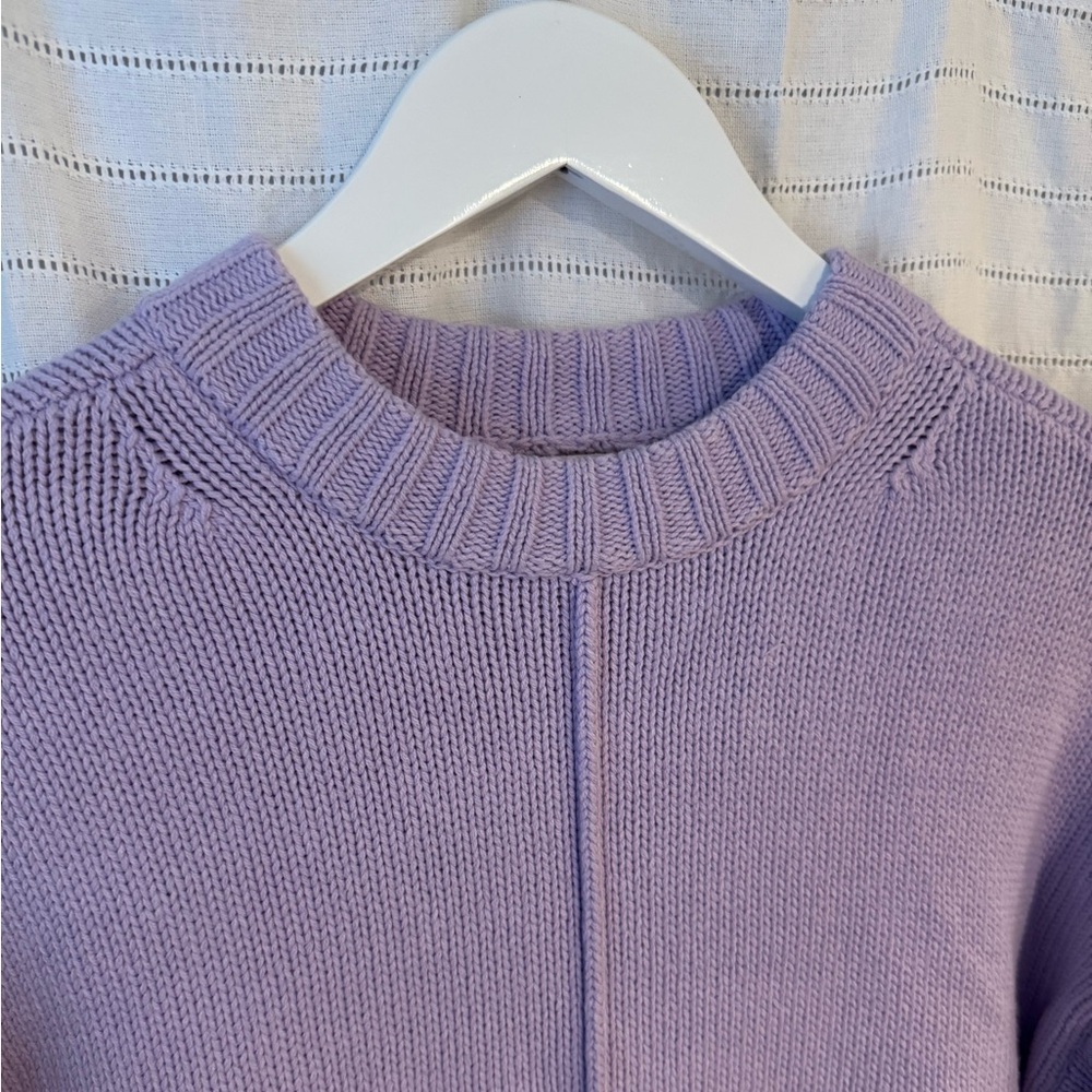 a new day Lilac Women's Crew Neck Sweater Size Small - Picture 2 of 6